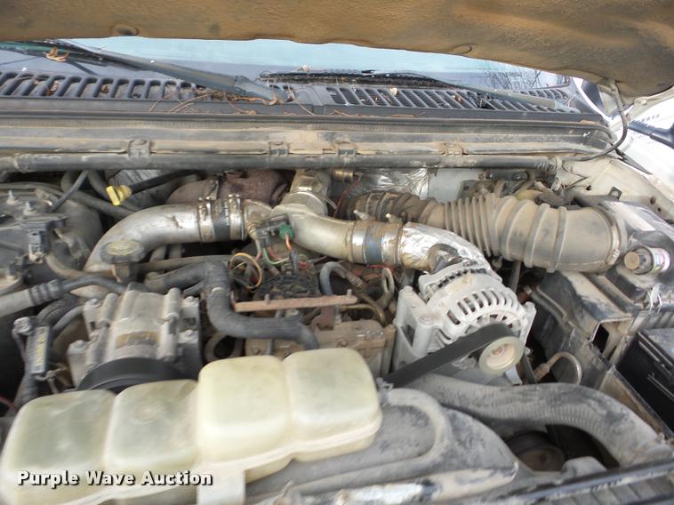 image for item AG9278 2000 Ford F350 Super Duty SuperCab flatbed pickup truck