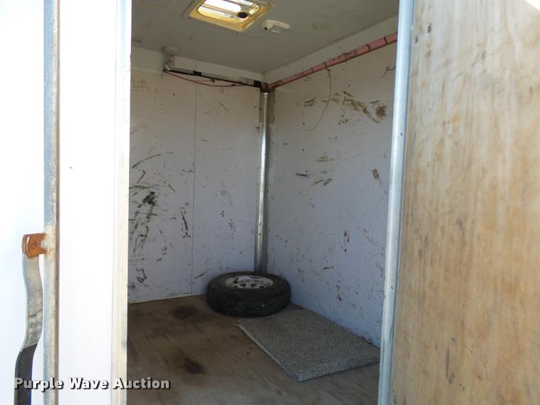 image for item AV9777 2001 Haulmark TS7X14DT2 enclosed cargo trailer