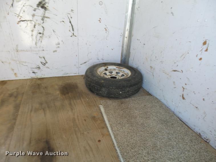 image for item AV9777 2001 Haulmark TS7X14DT2 enclosed cargo trailer