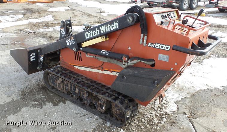 image for item BU9169 2008 Ditch Witch SK500 compact utility loader