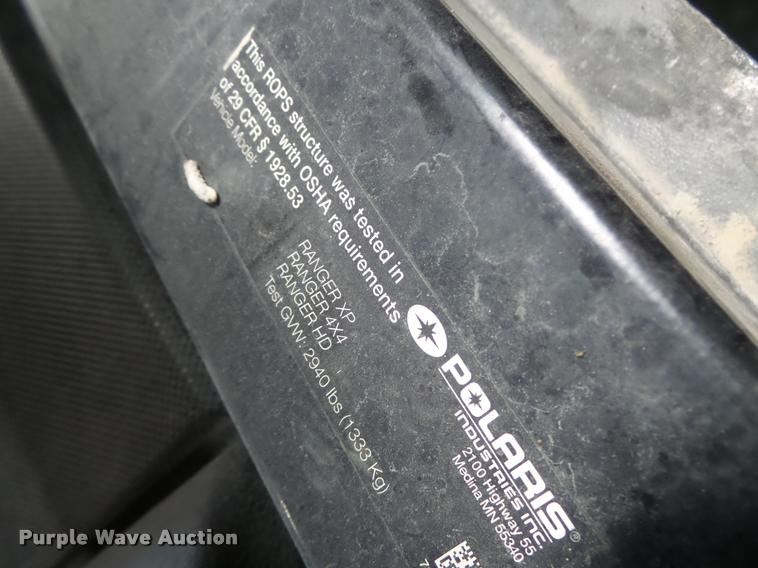 image for item DA9299 2012 Polaris Ranger XP utility vehicle