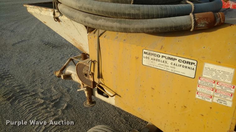 image for item DB0766 Mayco concrete pump