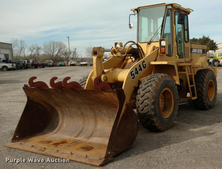 image for item DB0806 1993 John Deere 544G wheel loader