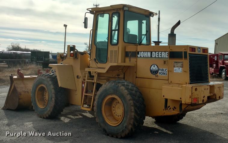 image for item DB0806 1993 John Deere 544G wheel loader