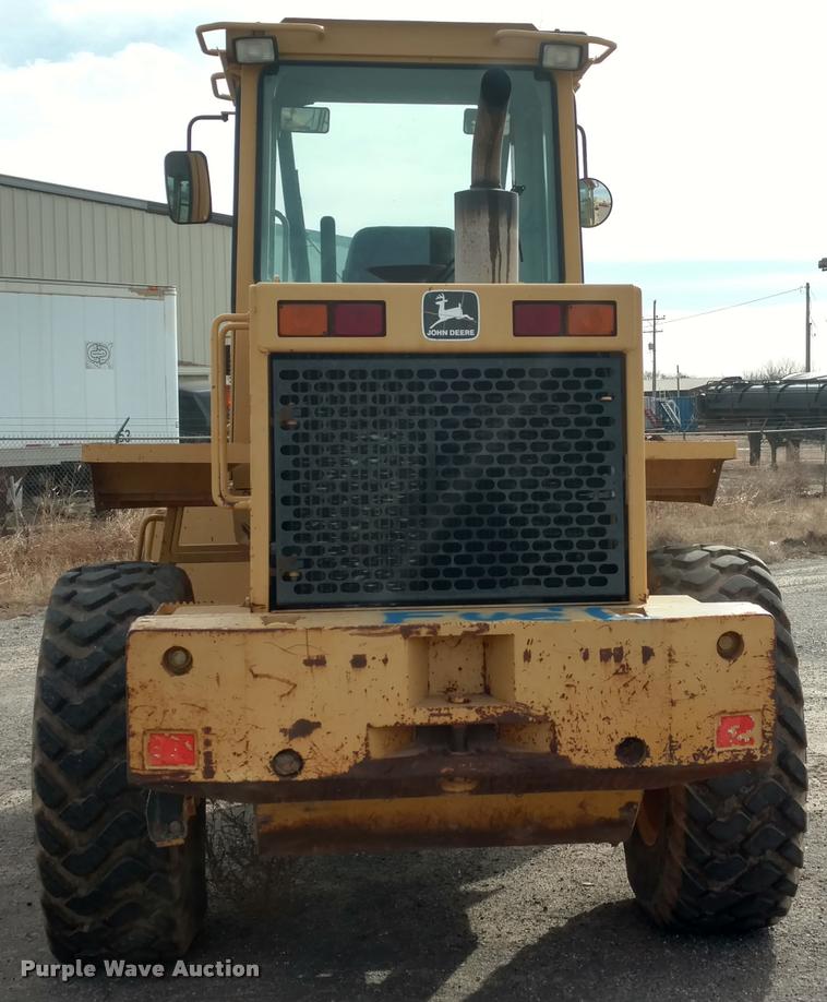 image for item DB0806 1993 John Deere 544G wheel loader