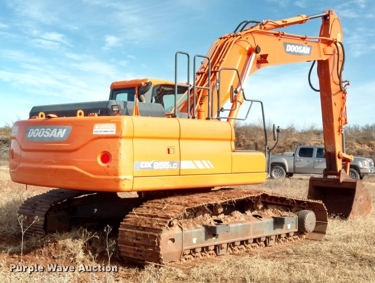 image for item DB0808 2012 Doosan DX255LC excavator