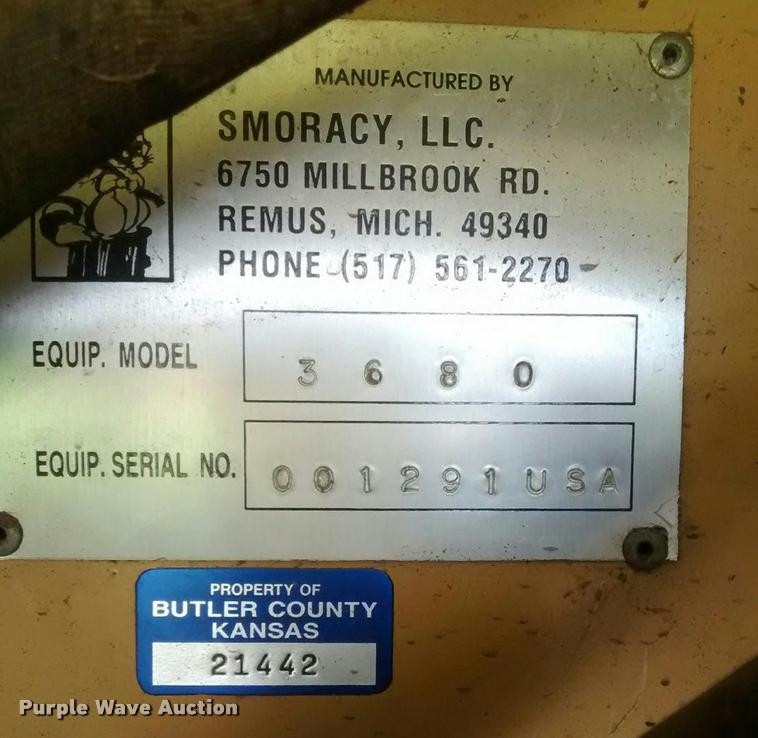 image for item DB0816 2001 Bandit 3680 Beast horizontal recycler / grinder