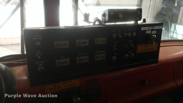 image for item DB0817 1989 Ford CT8000 paint striping truck