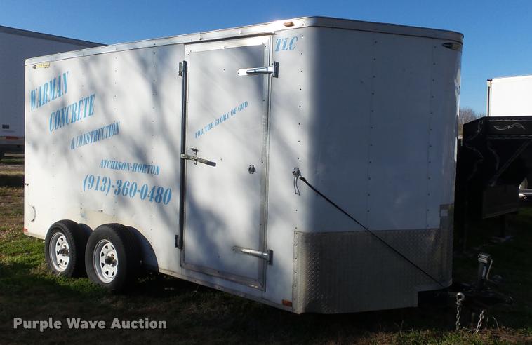 image for item DB2750 2012 Doolittle Bullitt enclosed cargo trailer