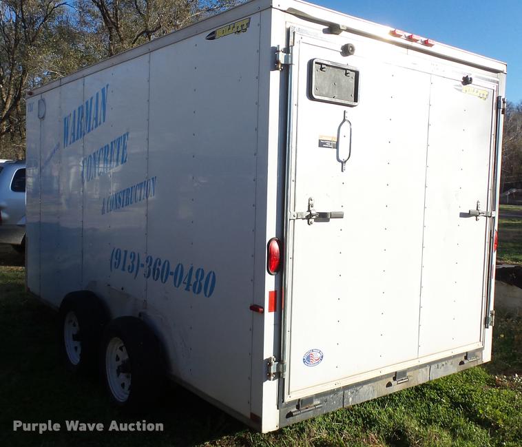 image for item DB2750 2012 Doolittle Bullitt enclosed cargo trailer