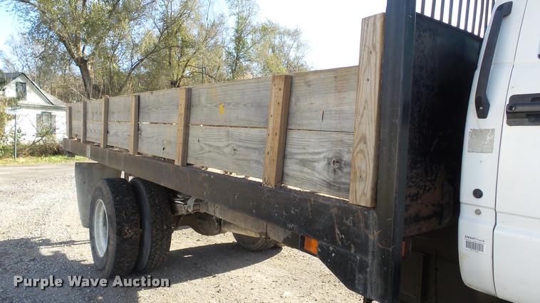 image for item DB2753 2001 GMC C7500 dump flatbed truck