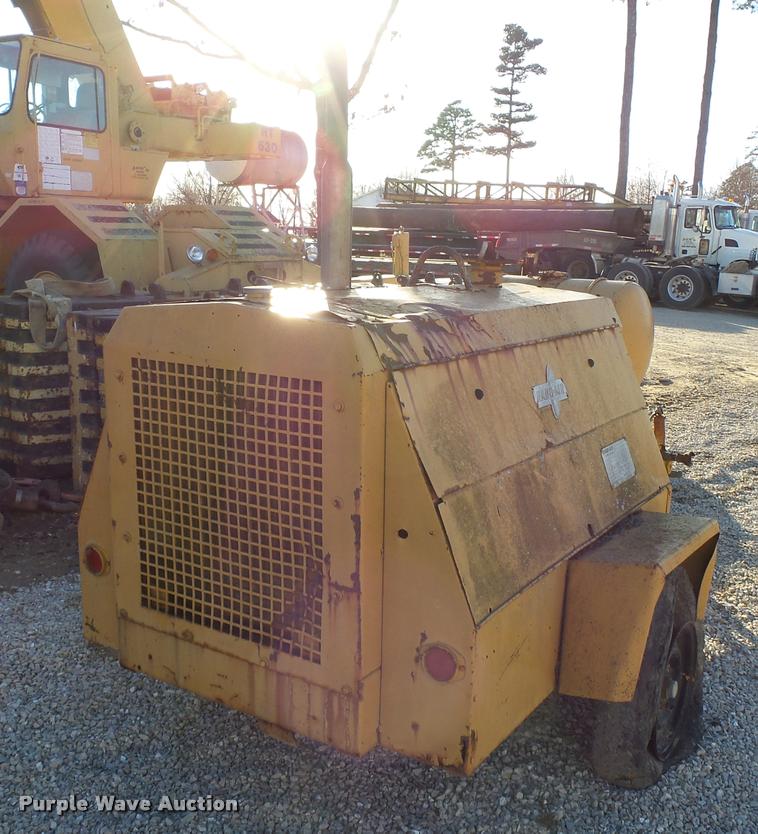 image for item K3408 Ingersoll Rand GRR160 air compressor