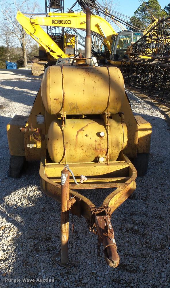 image for item K3408 Ingersoll Rand GRR160 air compressor