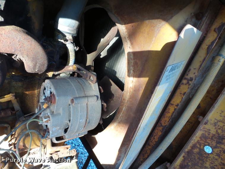 image for item K3408 Ingersoll Rand GRR160 air compressor