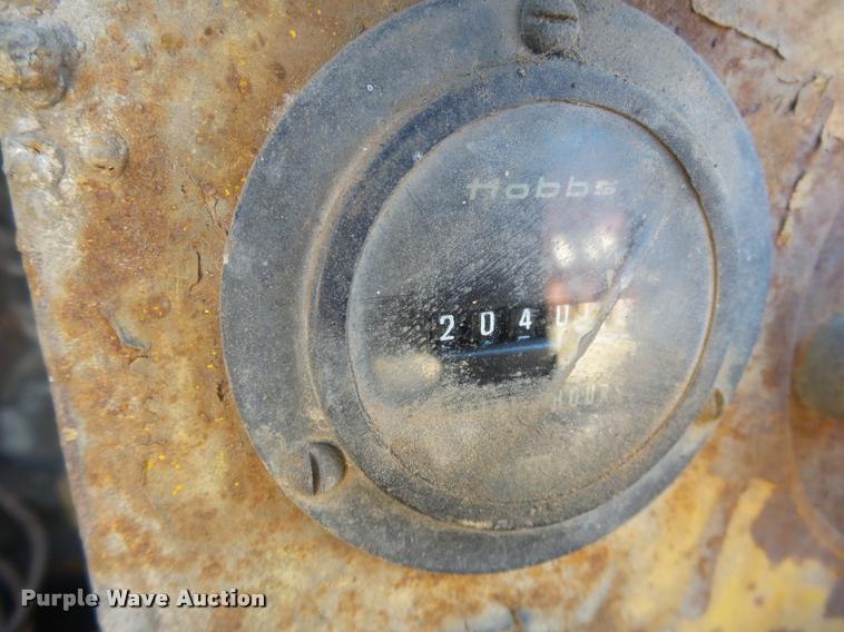 image for item K3408 Ingersoll Rand GRR160 air compressor