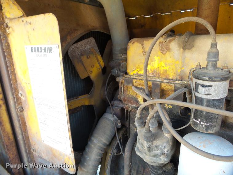 image for item K3408 Ingersoll Rand GRR160 air compressor