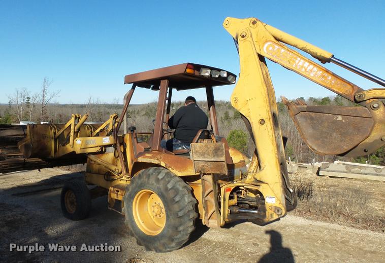 image for item K3410 1987 Case 580K backhoe