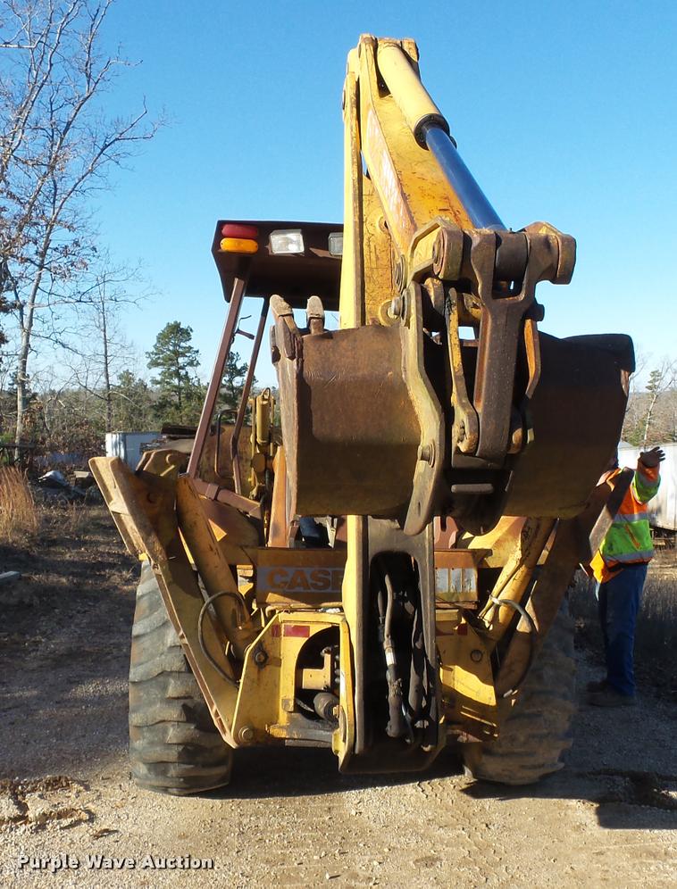 image for item K3410 1987 Case 580K backhoe