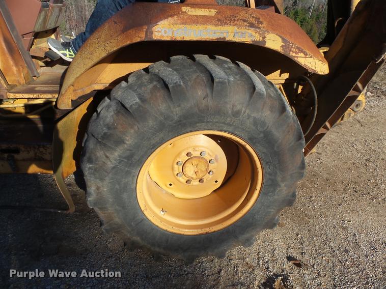 image for item K3410 1987 Case 580K backhoe