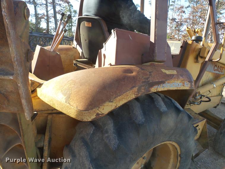 image for item K3410 1987 Case 580K backhoe