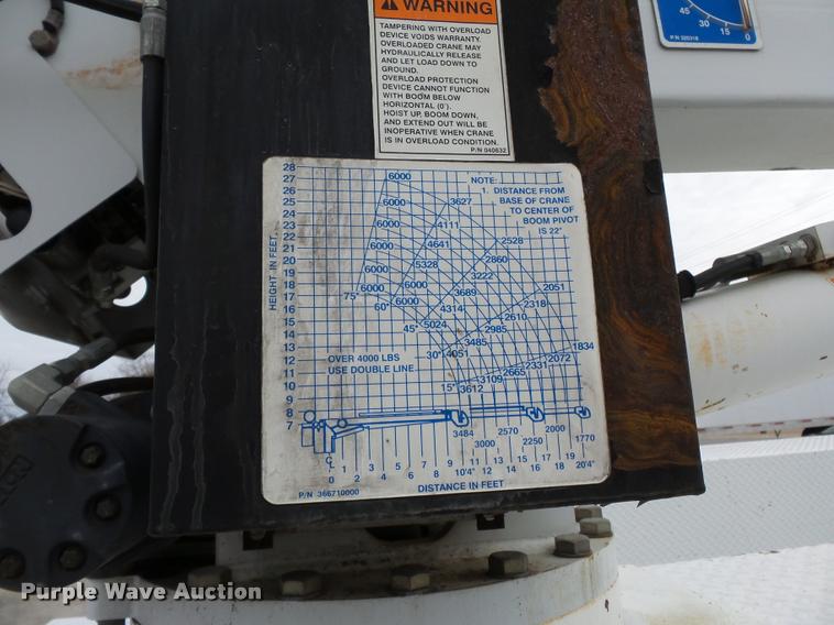 image for item K3467 2007 Ford F450 Super Duty service truck with crane