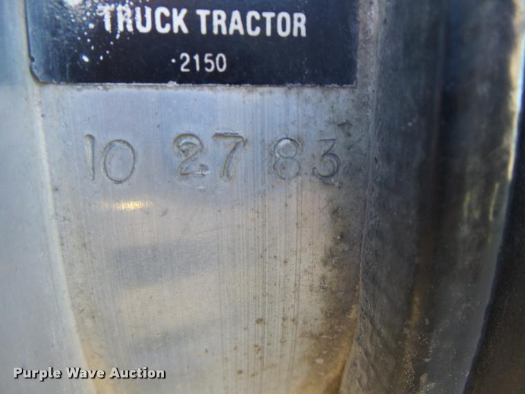 image for item K5581 1984 Kenworth dump truck