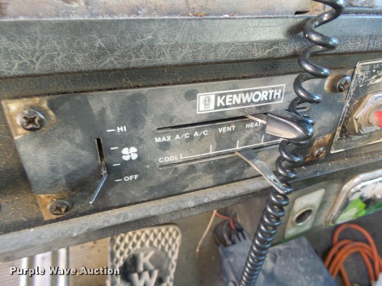 image for item K5581 1984 Kenworth dump truck