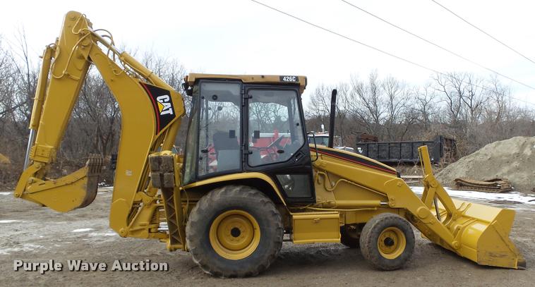 image for item K8057 1997 Caterpillar 426C backhoe