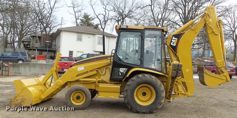 image for item K8057 1997 Caterpillar 426C backhoe