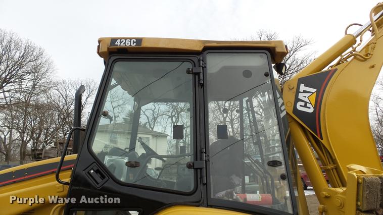 image for item K8057 1997 Caterpillar 426C backhoe