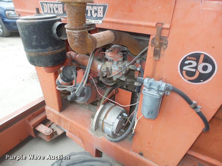 image for item L4195 Ditch Witch J20D trencher