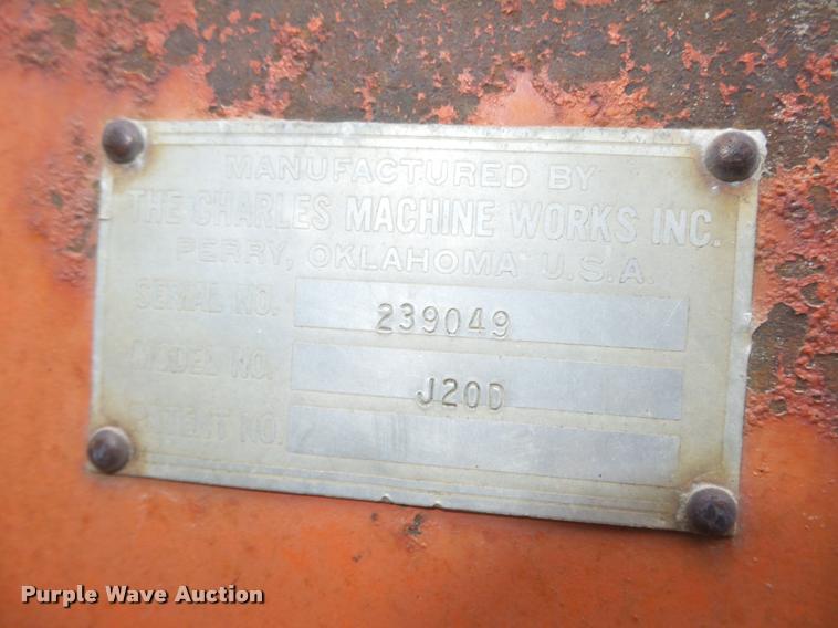 image for item L4195 Ditch Witch J20D trencher