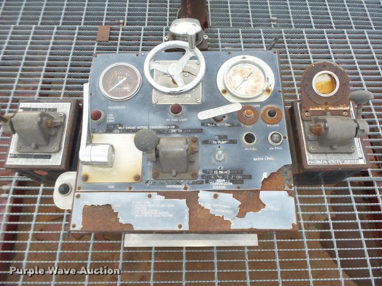 image for item L4209 1971 Caterpillar 627 Klein water wagon