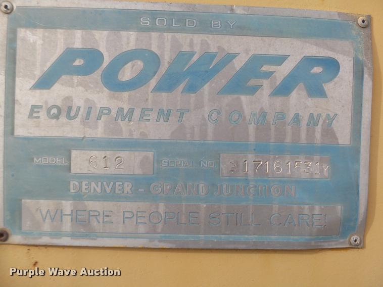 image for item L4210 2001 Hyster 612 single drum roller