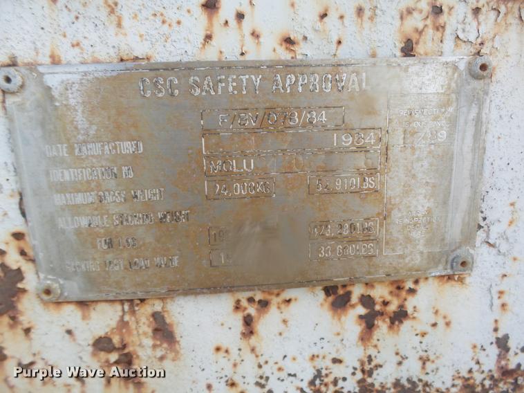 image for item L4217 1984 Jindo storage container