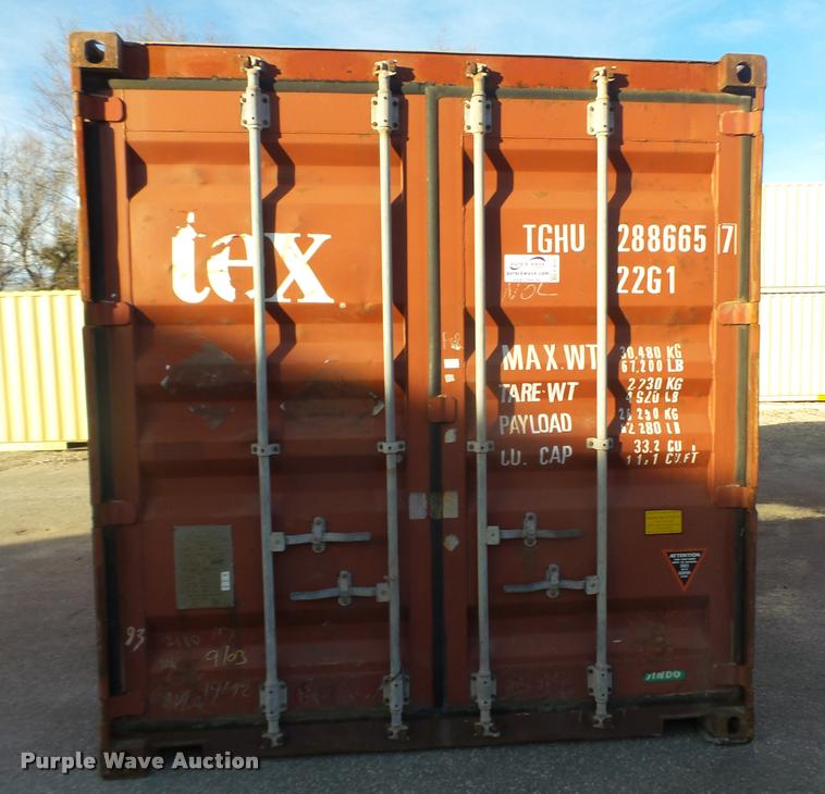 image for item L4227 2003 Tex storage container