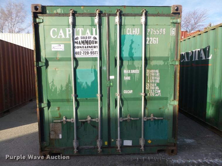 image for item L4229 2002 Capital storage container