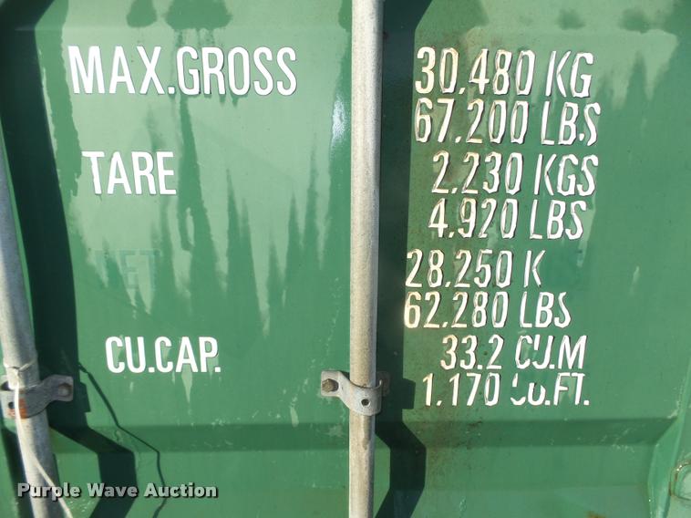 image for item L4229 2002 Capital storage container