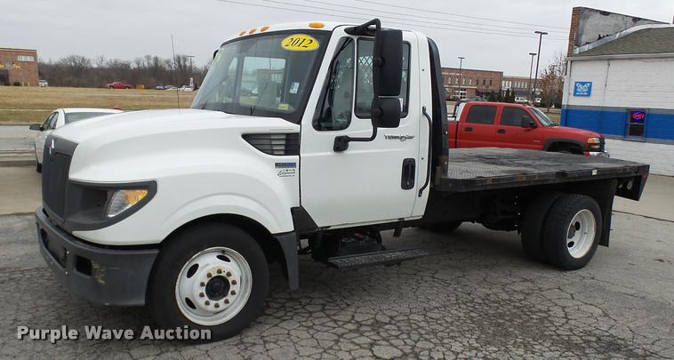 image for item L7202 2012 International TerraStar flatbed truck
