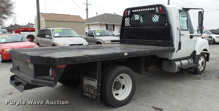 image for item L7202 2012 International TerraStar flatbed truck