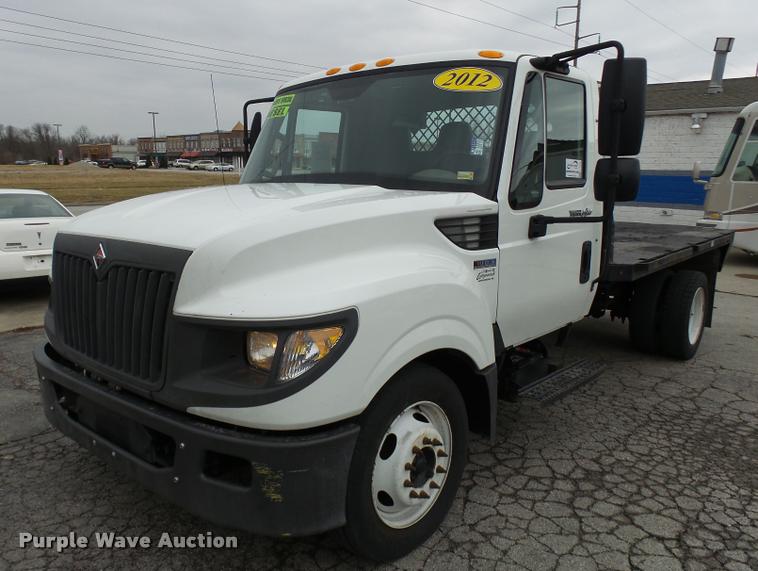 image for item L7202 2012 International TerraStar flatbed truck