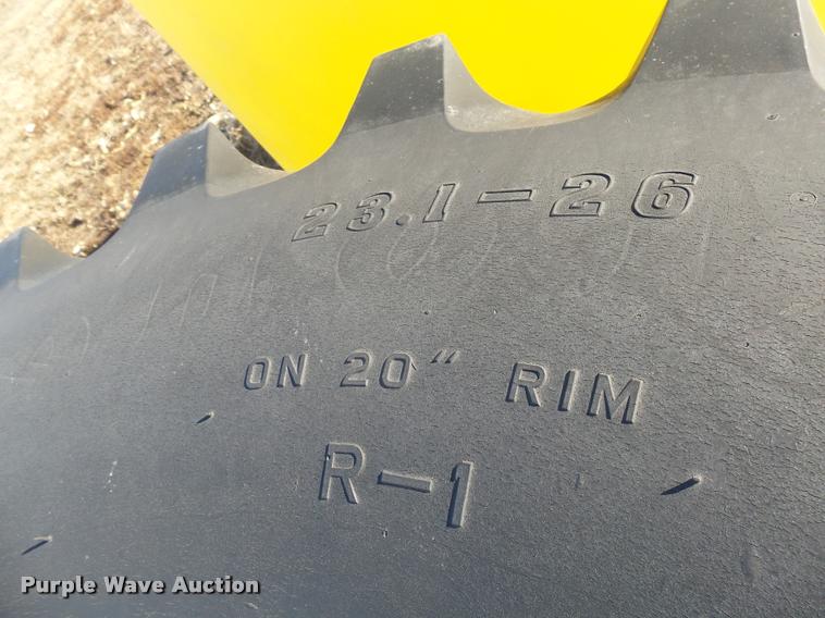 image for item AL9050 (4) Firestone 23.1-26 tires