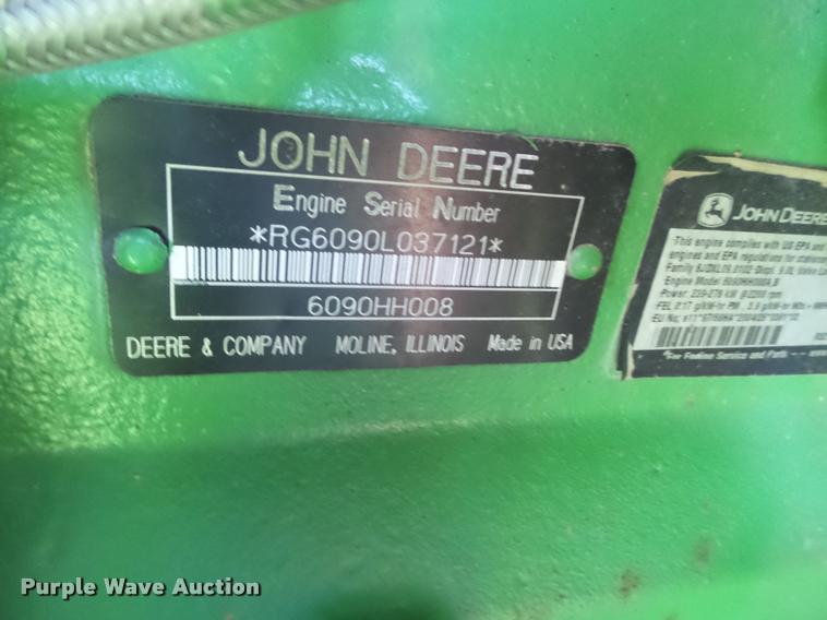 image for item BZ9247 2008 John Deere 9770 STS combine