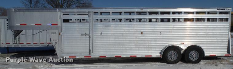 image for item BZ9975 2013 Exiss Sooner SR-624 livestock trailer