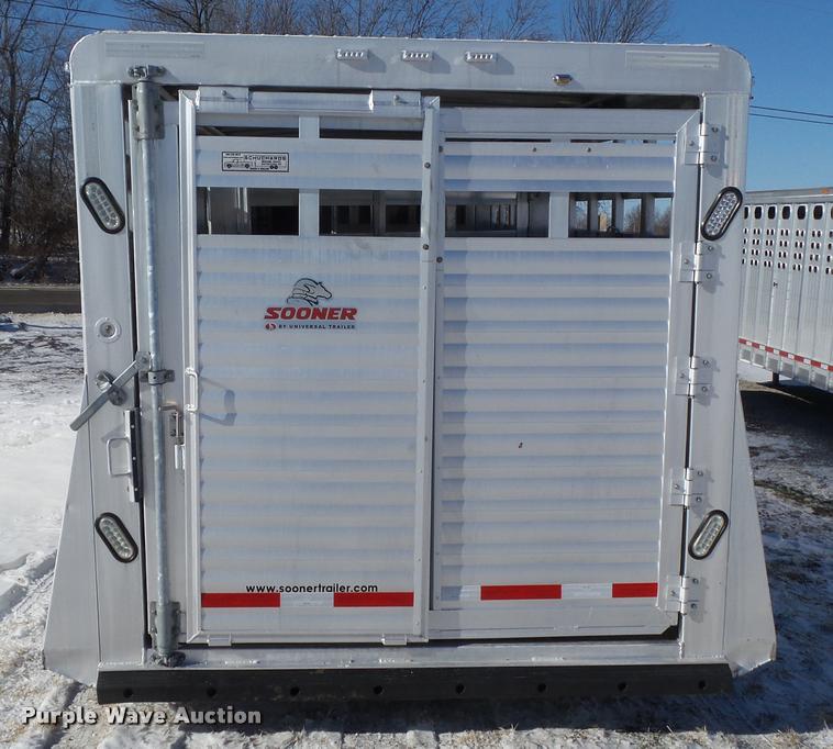 image for item BZ9975 2013 Exiss Sooner SR-624 livestock trailer