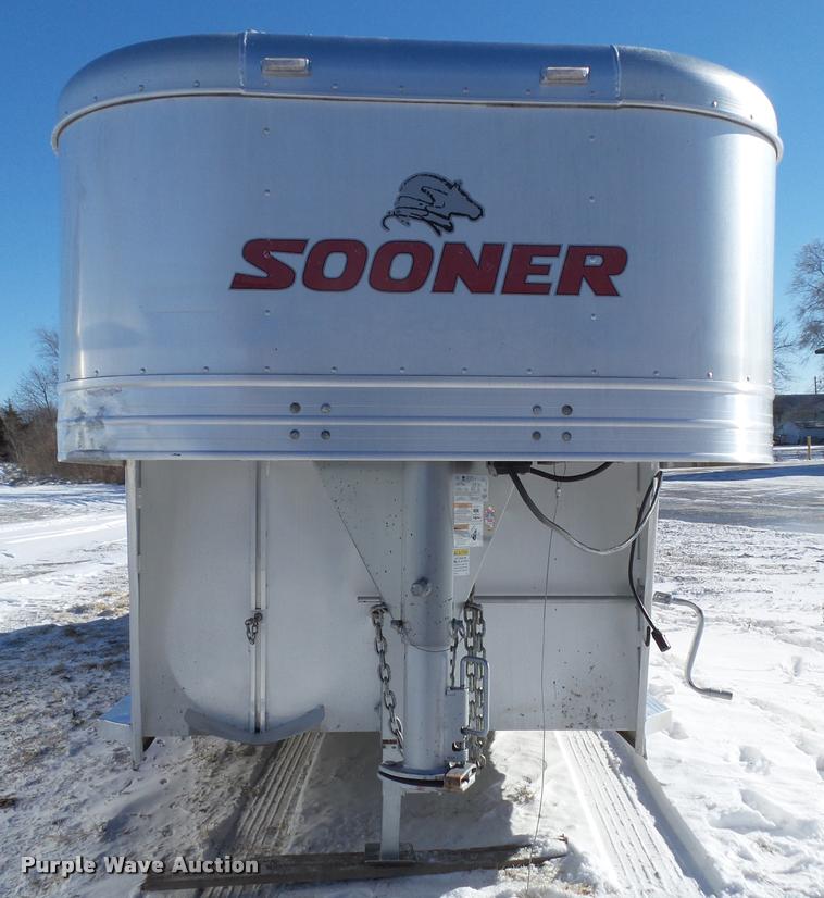 image for item BZ9975 2013 Exiss Sooner SR-624 livestock trailer