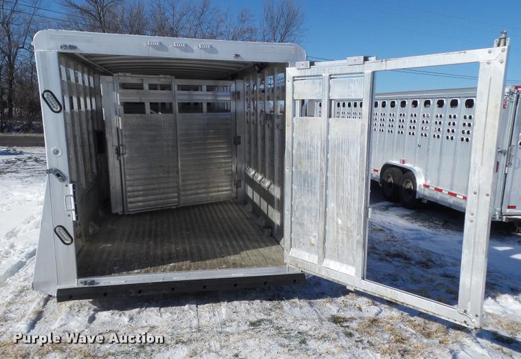 image for item BZ9975 2013 Exiss Sooner SR-624 livestock trailer