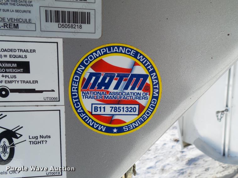 image for item BZ9975 2013 Exiss Sooner SR-624 livestock trailer