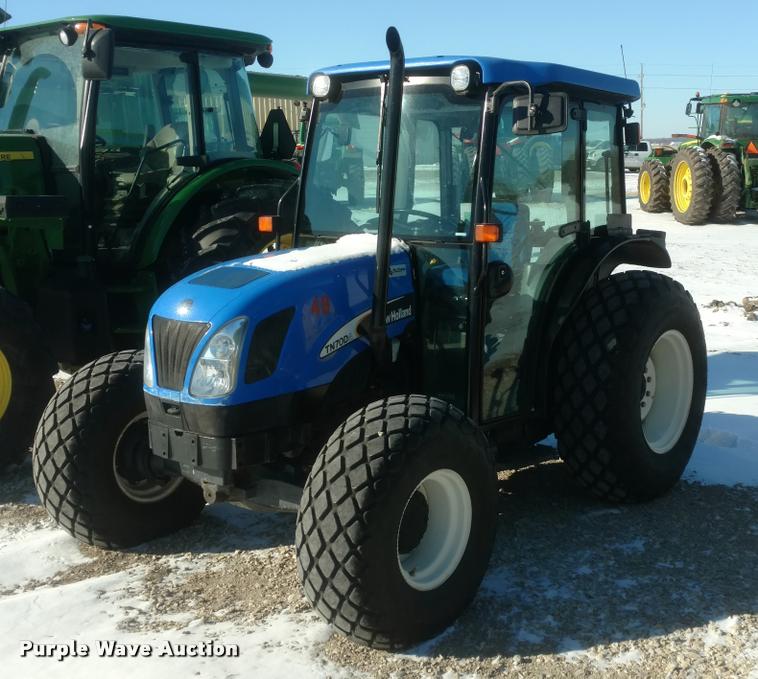 image for item DB0829 2005 New Holland TN70DA MFWD tractor