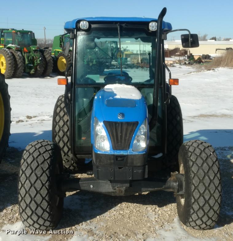 image for item DB0829 2005 New Holland TN70DA MFWD tractor
